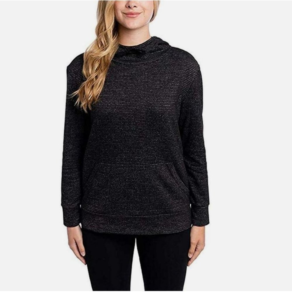 Champion Ladies' French Terry Hoodie, BLACK, XL